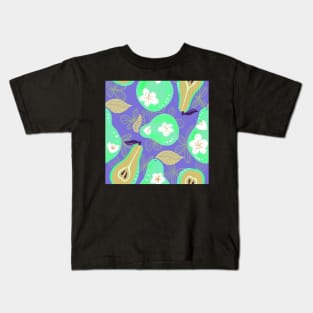 Pear florals Kids T-Shirt